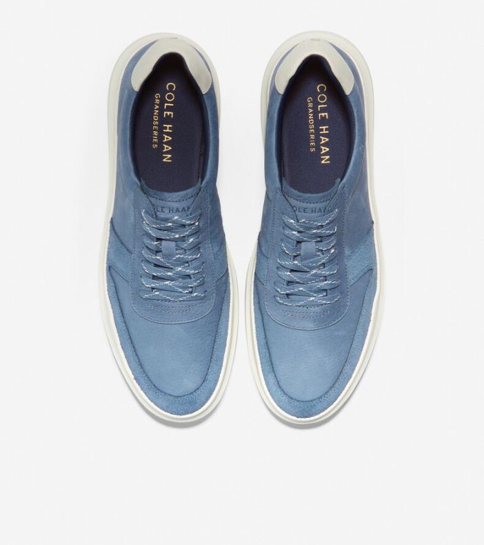 Giày Cole Haan GP RLLY Court SNKR Nam Xanh